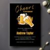 il_fullxfull.6714684970_n3bx.jpg Cheers to Retirement Invitation: Beer Bash, Golden Years Theme (Editable and Printable)