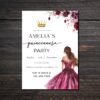 il_fullxfull.6767252483_ef1s.jpg Elegant Floral Quinceañera Invitation: Princess Roses, Sweet 16 (Editable Template)