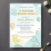 A Pediatric Health Event Invitation Template, Children's Doctor Party Invite, Editable Kids Medical Card, Digital Download