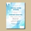 Dental Clinic Opening Invitation Template, Dentist Grand Opening Card, Editable Dental Event Invite, Digital Download