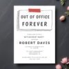 il_fullxfull.8043500848_oiv3.jpg Funny Retirement Party Invitation Template: "Out Of Office" (Printable & Editable)